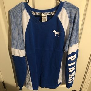 Victoria’s Secret Pink Blue Shirt